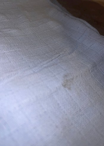 Mavi Pamuklu 3'lü Müslin Örtü Seti - Görsel 7