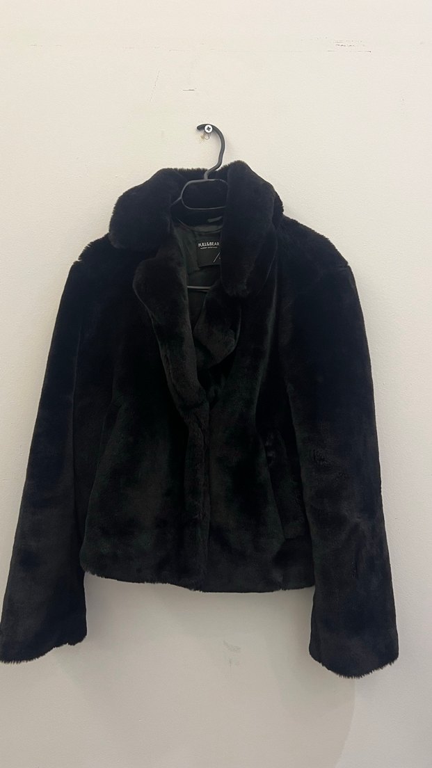 Pull & Bear Kürk Mont — görsel 6/7