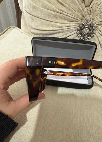 Mustang Leopar Desenli Güneş Gözlüğü - Görsel 5