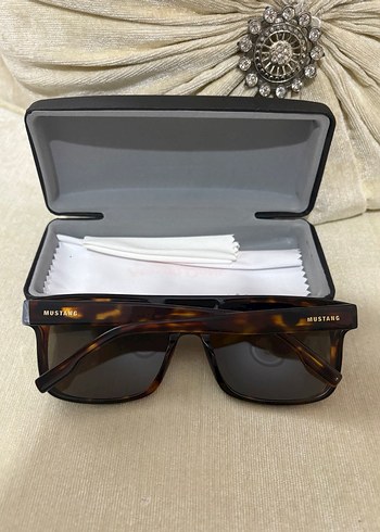 Mustang Leopar Desenli Güneş Gözlüğü - Görsel 4