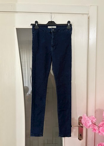 Stradivarius Denim Kot Pantolon Jeans