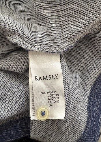 3xl Beden lacivert Renk Ramsey Erkek Lacivert Kısa Kollu Polo Yaka Tişört