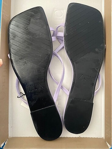 41 Beden Zara lila sandalet