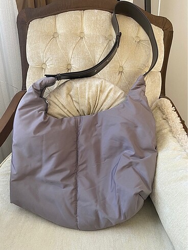  Beden gri Renk Manuka çapraz tote bag gri büyük çanta