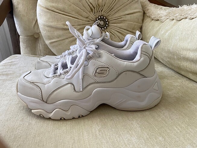 Skechers Skechers D?lites 3.0 beyaz spor ayakkabı sneaker