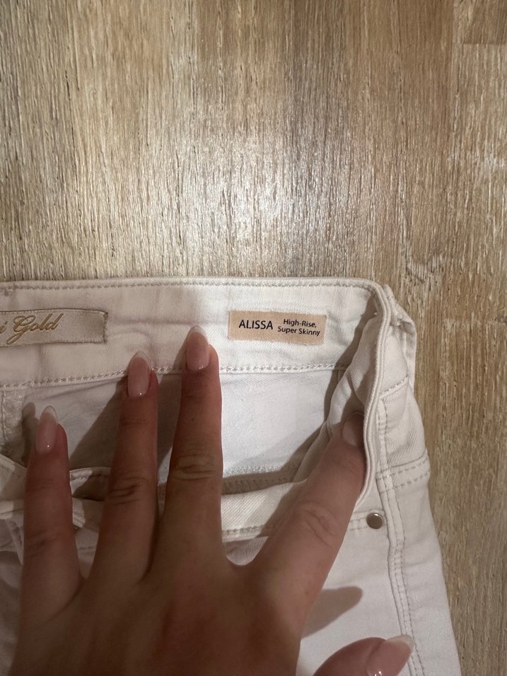 Beyaz jean - Görsel 3