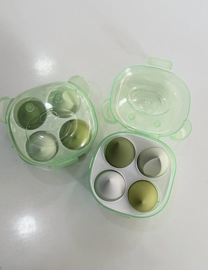 Pastel Mor Makyaj Süngeri Seti - Görsel 3