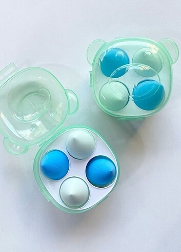 4 lü ayıcıklı sünger - Görsel 2