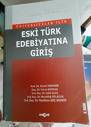 Eski Türk edebiyatına giriş 