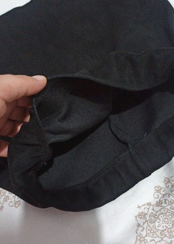 xs Beden Siyah Mini Etek, Düz Kesim, Midi Boy