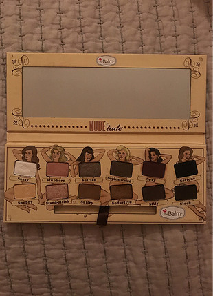 universal Beden çeşitli Renk theBalm nude tude far paleti