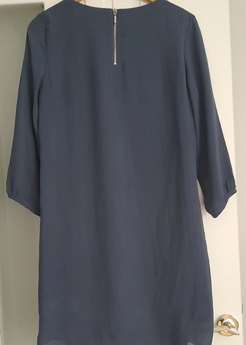 H&M Mavi Midi Hamile Tunik