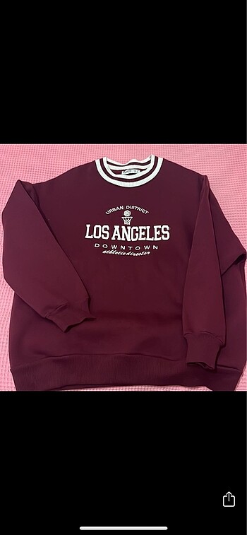 Kadın bordo sweat