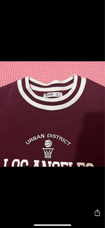 s Beden Kadın bordo sweat