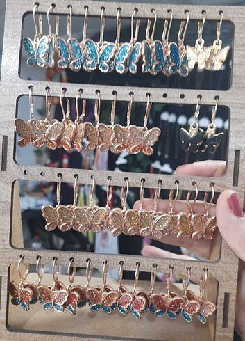 20 Çift standlı küpe