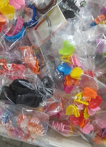  Beden 50 paket karışık toka