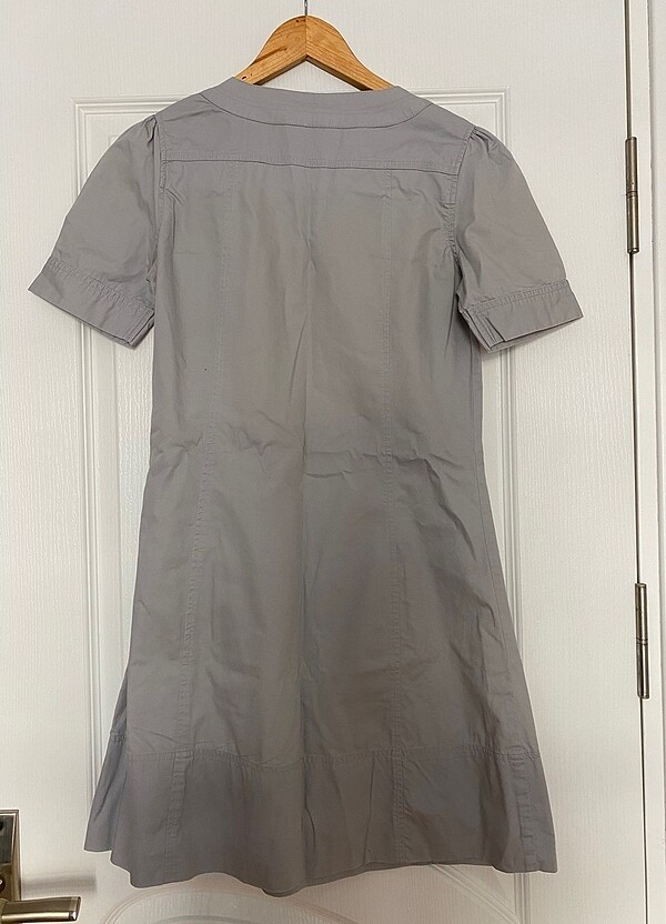 #mavi jeans elbise - Görsel 2