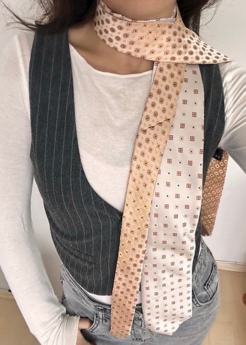 Desenli Kravat - Görsel 2