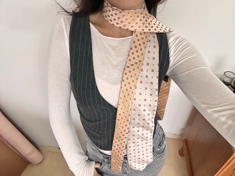 Desenli Kravat - Görsel 2