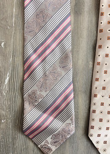 Çizgili Renkli Bandana Desenli Kravat - Görsel 6