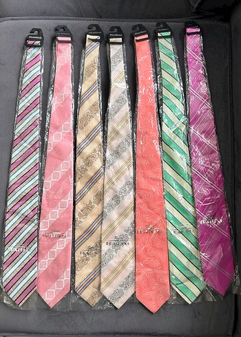 Pembe Ekoseli Kravat - Görsel 3