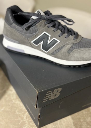 New Balance Gri Erkek Spor Ayakkabı - Görsel 5