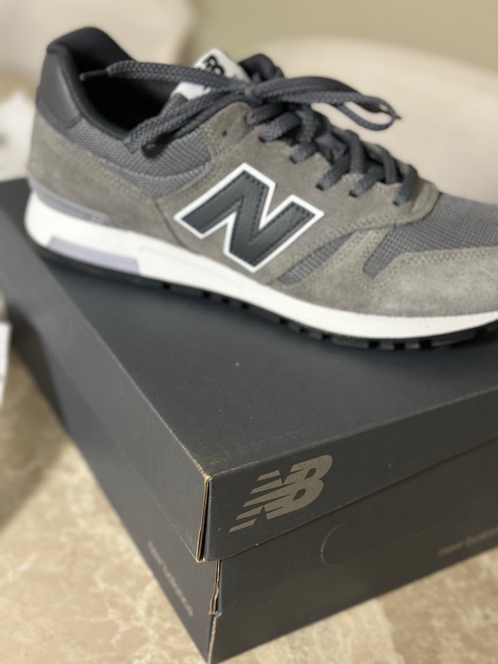New Balance Gri Erkek Spor Ayakkabı - Görsel 5