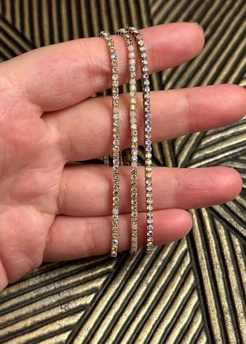 Parlak Minimalist Kadın Bileklikler - Görsel 3