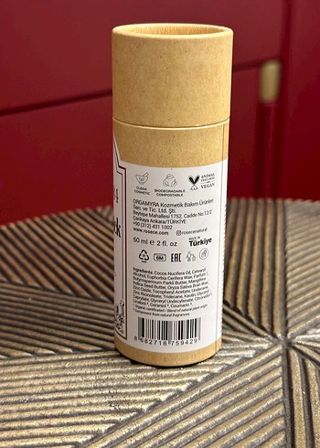 %100 Doğal Vegan Deodorant Stick Pink N64 - Görsel 2