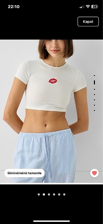 Bershka bershka crop