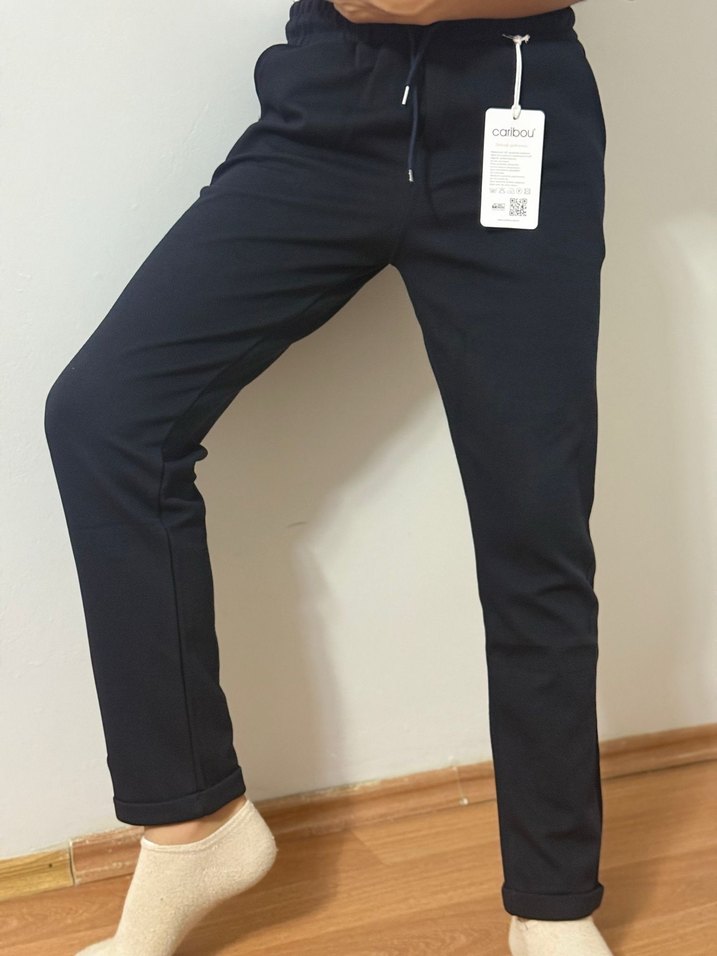 Lacivert Erkek Çocuk Jogger pantolon - Görsel 2