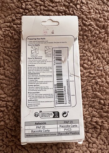 Bej Pastel Takma Tırnak Seti - Görsel 3