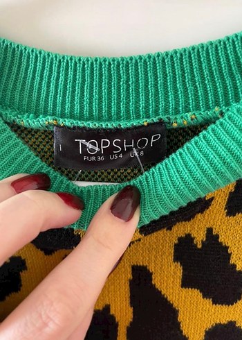 s Beden çeşitli Renk Topshop kazak