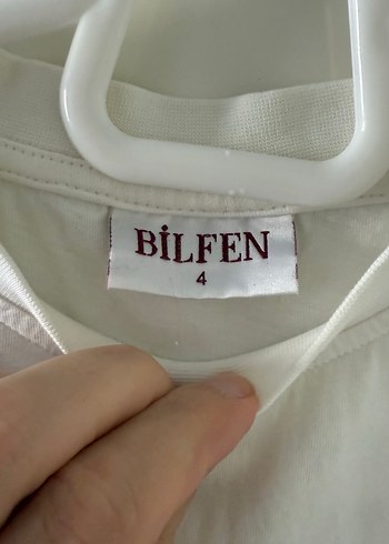8 Yaş Beden beyaz Renk Bilfen forma tisort