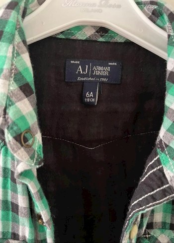 6 Yaş Beden Armani gömlek