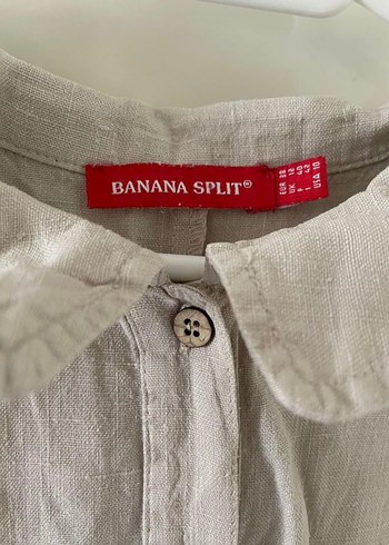l Beden ten rengi Renk Banana split elbise
