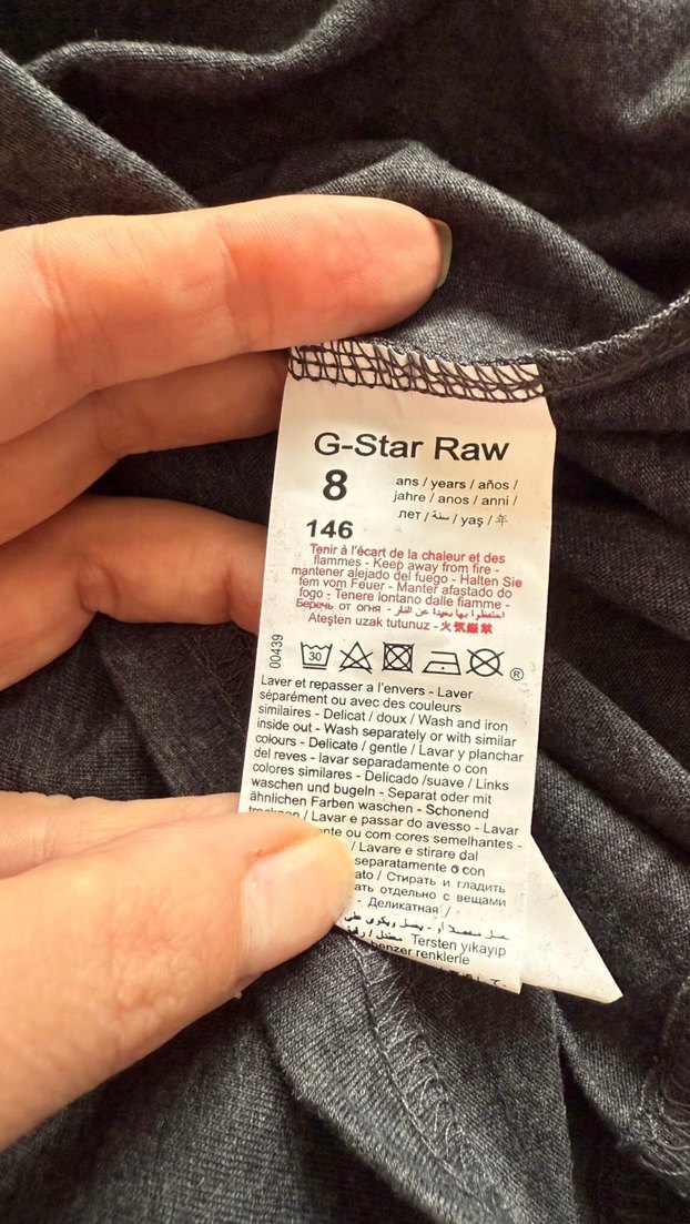 G-Star Raw Siyah Erkek Tişört — görsel 4/4