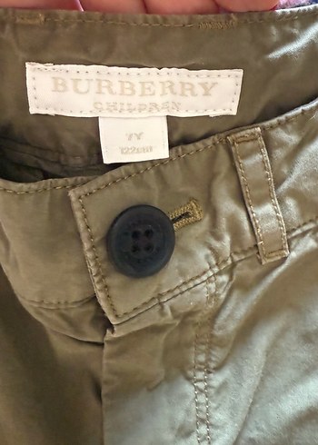 7 Yaş Beden haki Renk Burberry pantolon