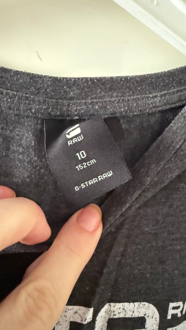 G-Star Raw Siyah Logo Tişört — görsel 2/4