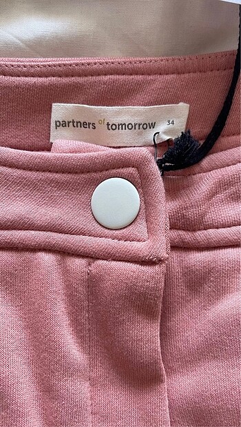 xs Beden pembe Renk Partners of tomorrow pantolon