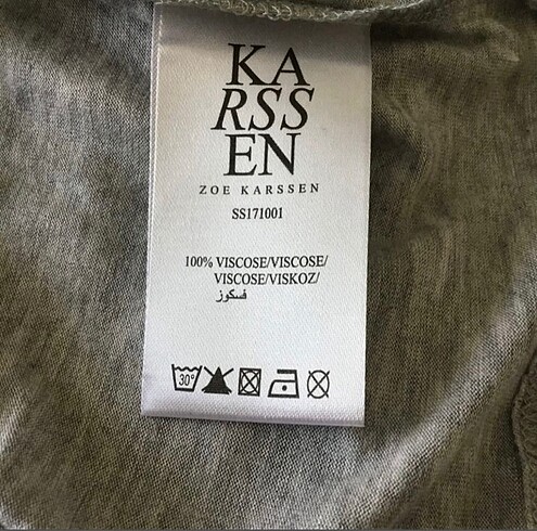 s Beden gri Renk Zoe Karssen Tisort