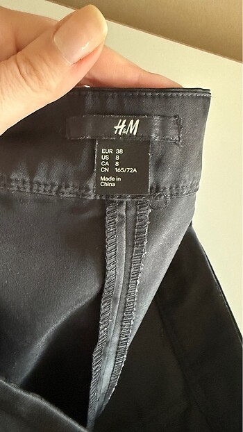 m Beden siyah Renk H&M etek