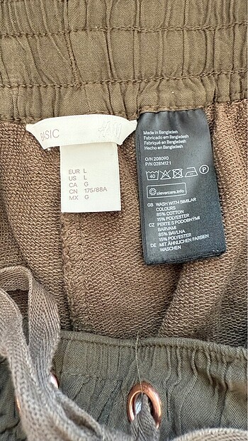l Beden kahverengi Renk H&M sort