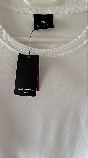 l Beden beyaz Renk Paul smith Tisort