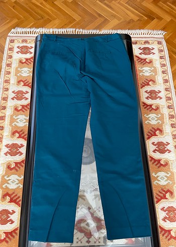 Zara Zara koyu petrol mavisi pantolon
