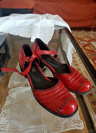 37 Beden kırmızı Renk Kırmızı sandalet ayakkabı
