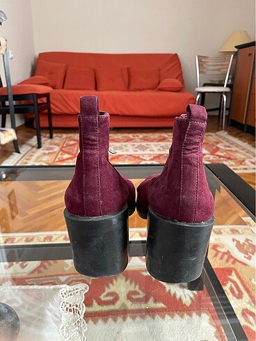 37 Beden bordo Renk Stradivarius bordo bot