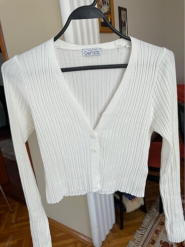 Defacto yumuşak crop hırka bolero