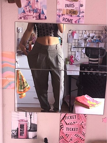 Zara kumas pantolon