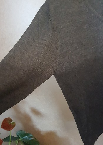 Gri V Yaka Erkek Triko Kazak altınyıldız - Görsel 3